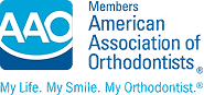 AAO Members logo with tagline "My Life. My Smile. My Orthodontist."